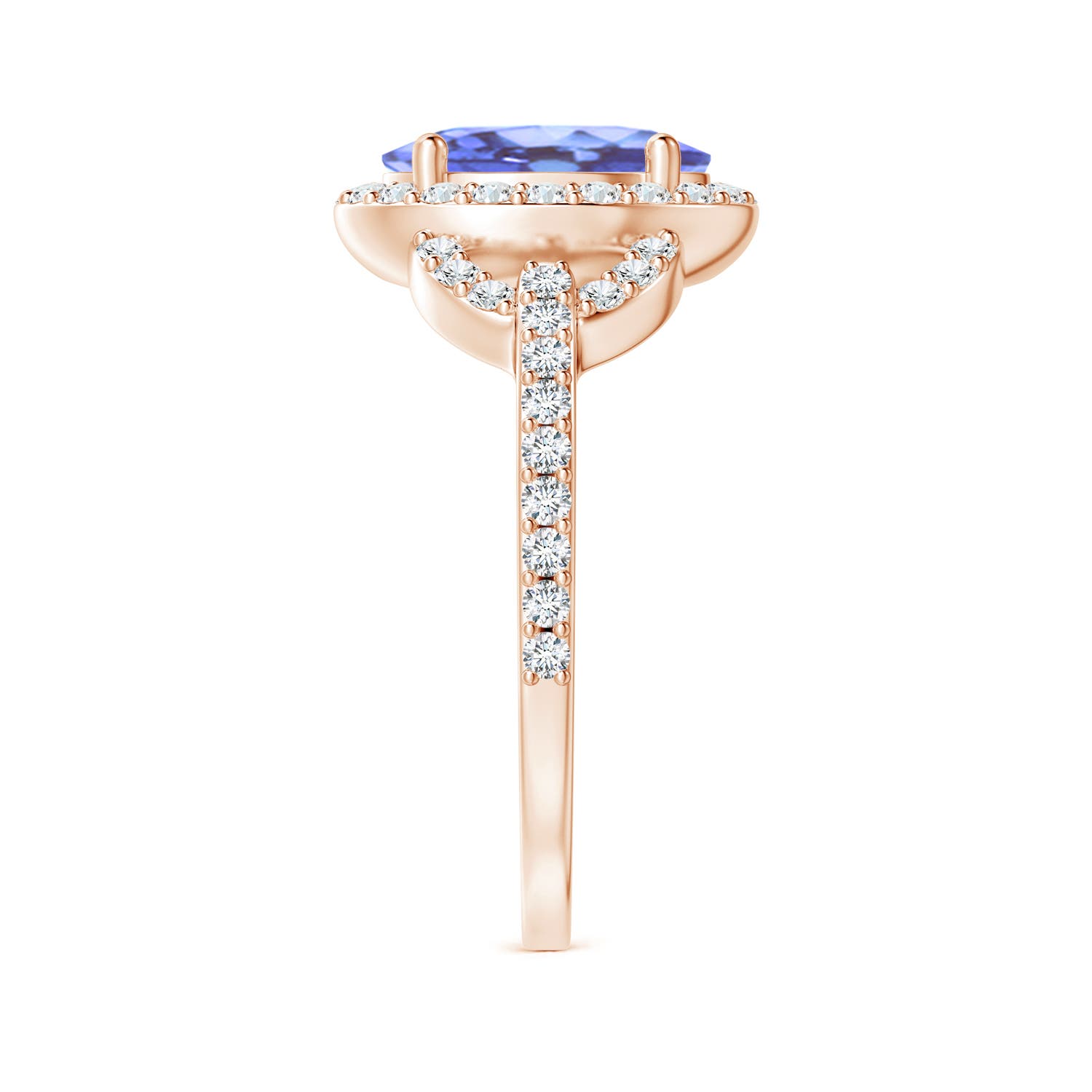 A - Tanzanite / 2.39 CT / 14 KT Rose Gold