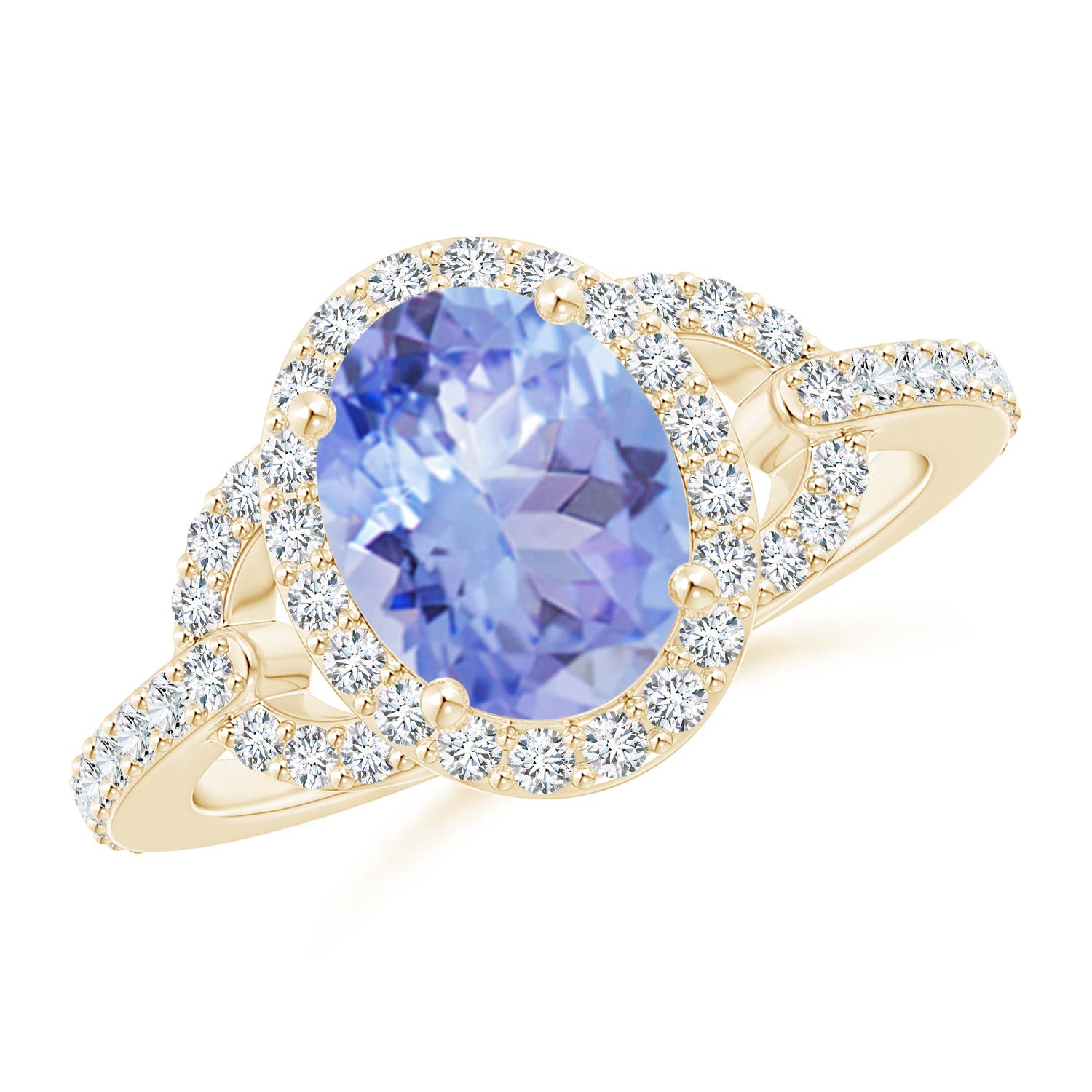 A - Tanzanite / 2.39 CT / 14 KT Yellow Gold