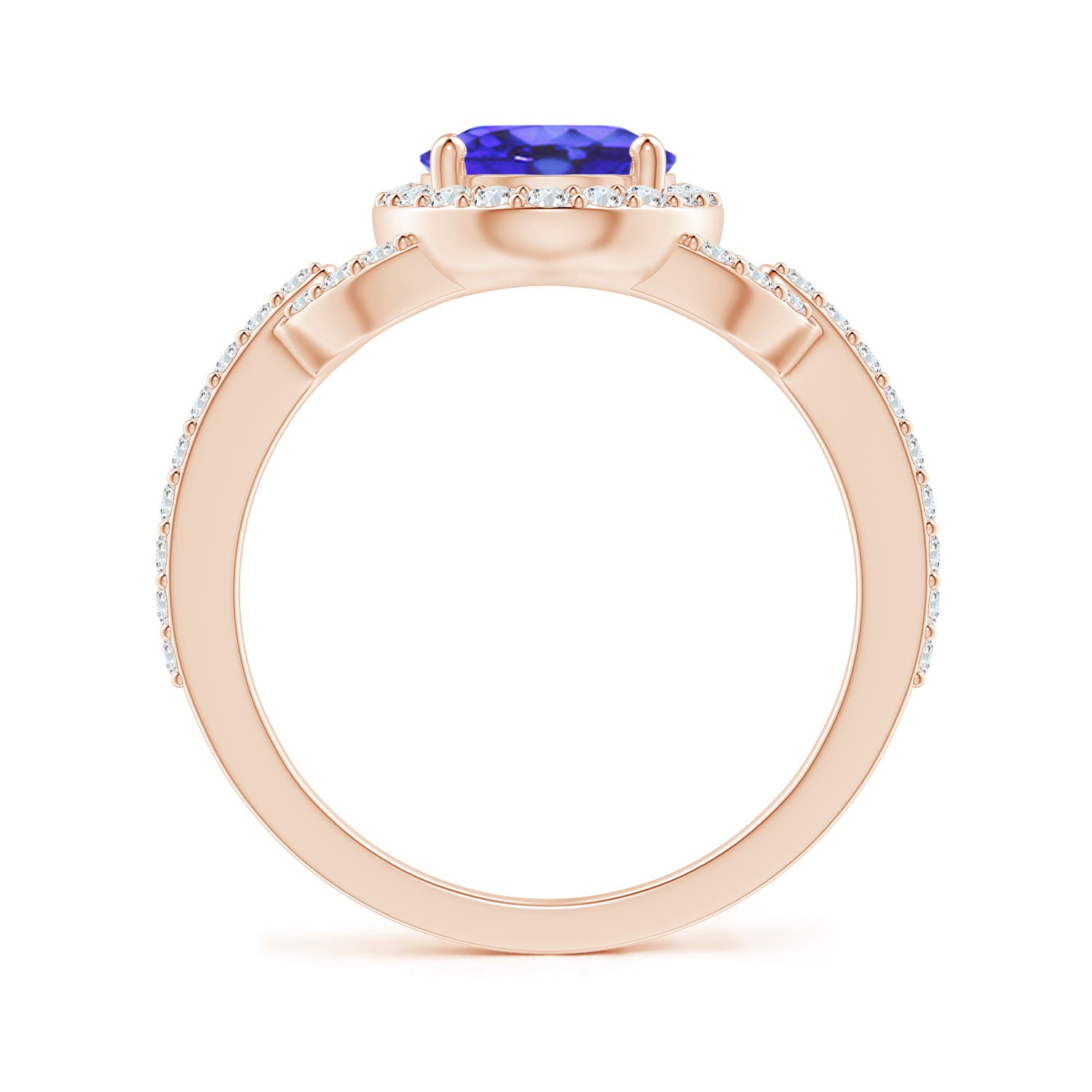 AA - Tanzanite / 2.39 CT / 14 KT Rose Gold