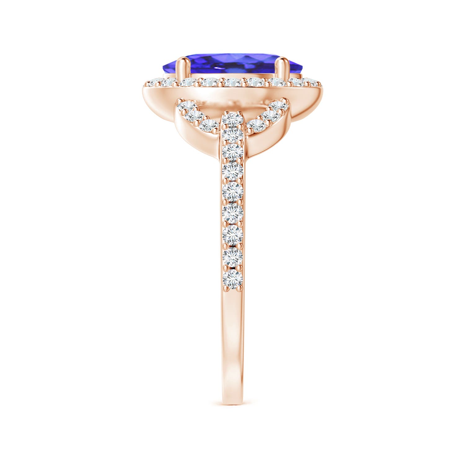 AA - Tanzanite / 2.39 CT / 14 KT Rose Gold