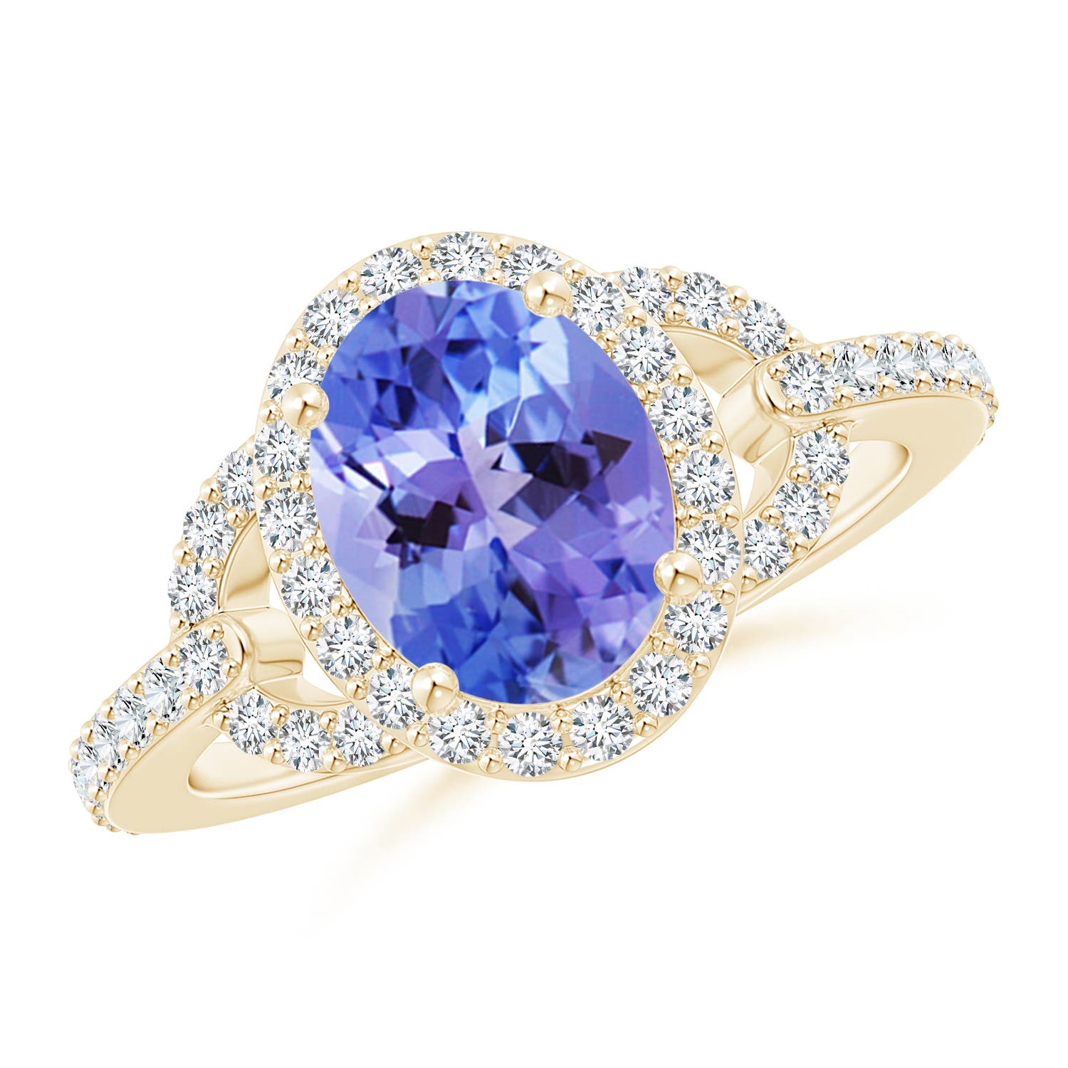 AA - Tanzanite / 2.39 CT / 14 KT Yellow Gold