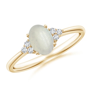 Oval A Moonstone