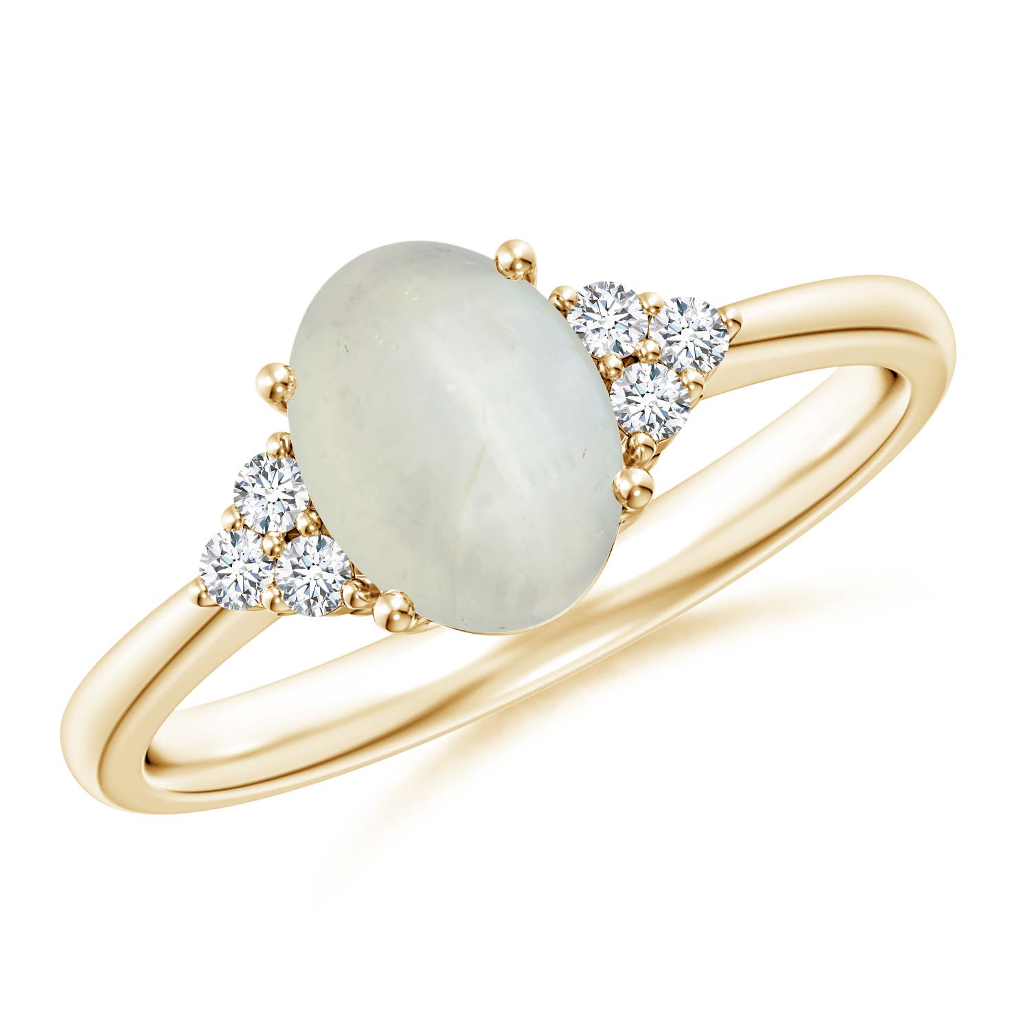 AA - Moonstone / 1.21 CT / 14 KT Yellow Gold