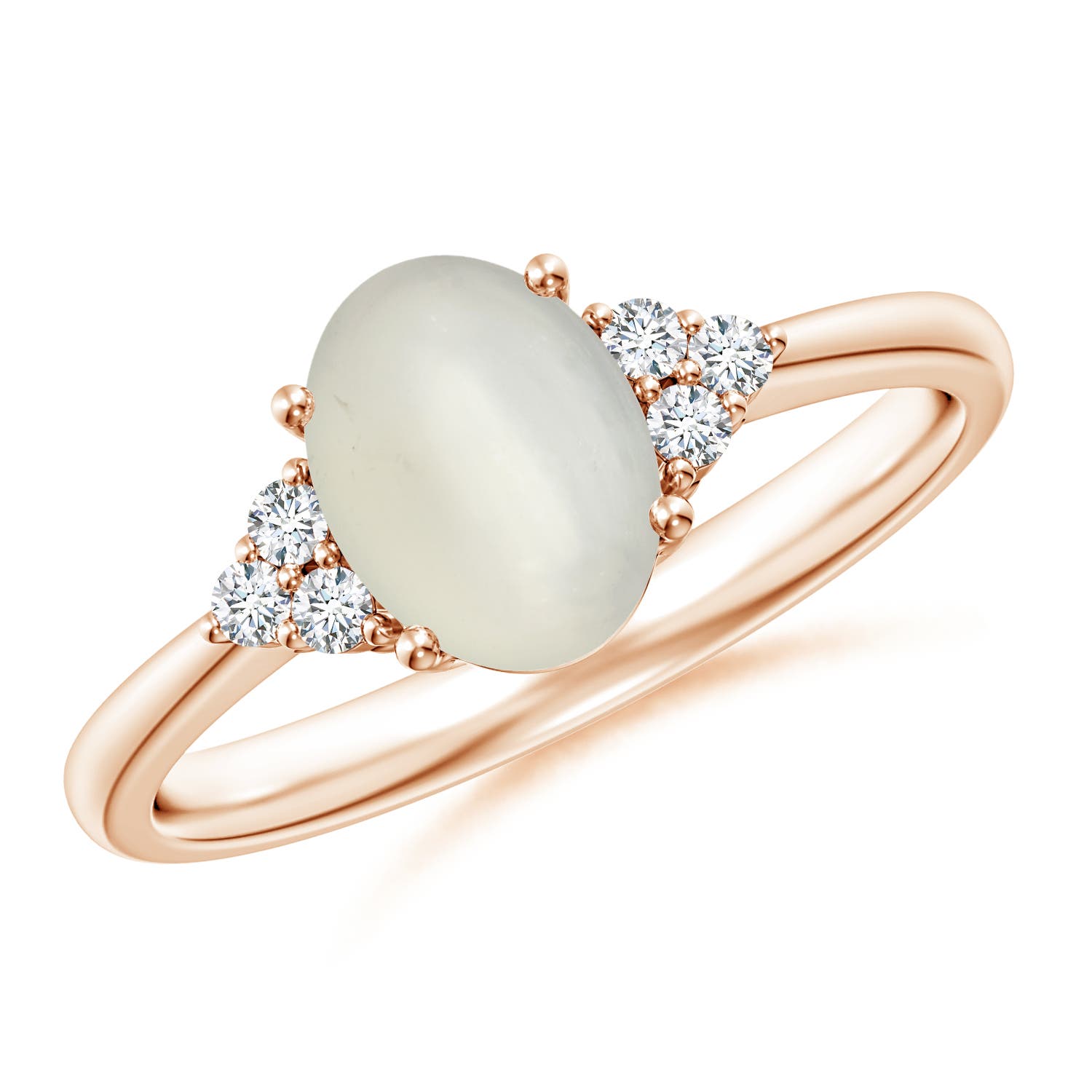 AAA - Moonstone / 1.21 CT / 14 KT Rose Gold