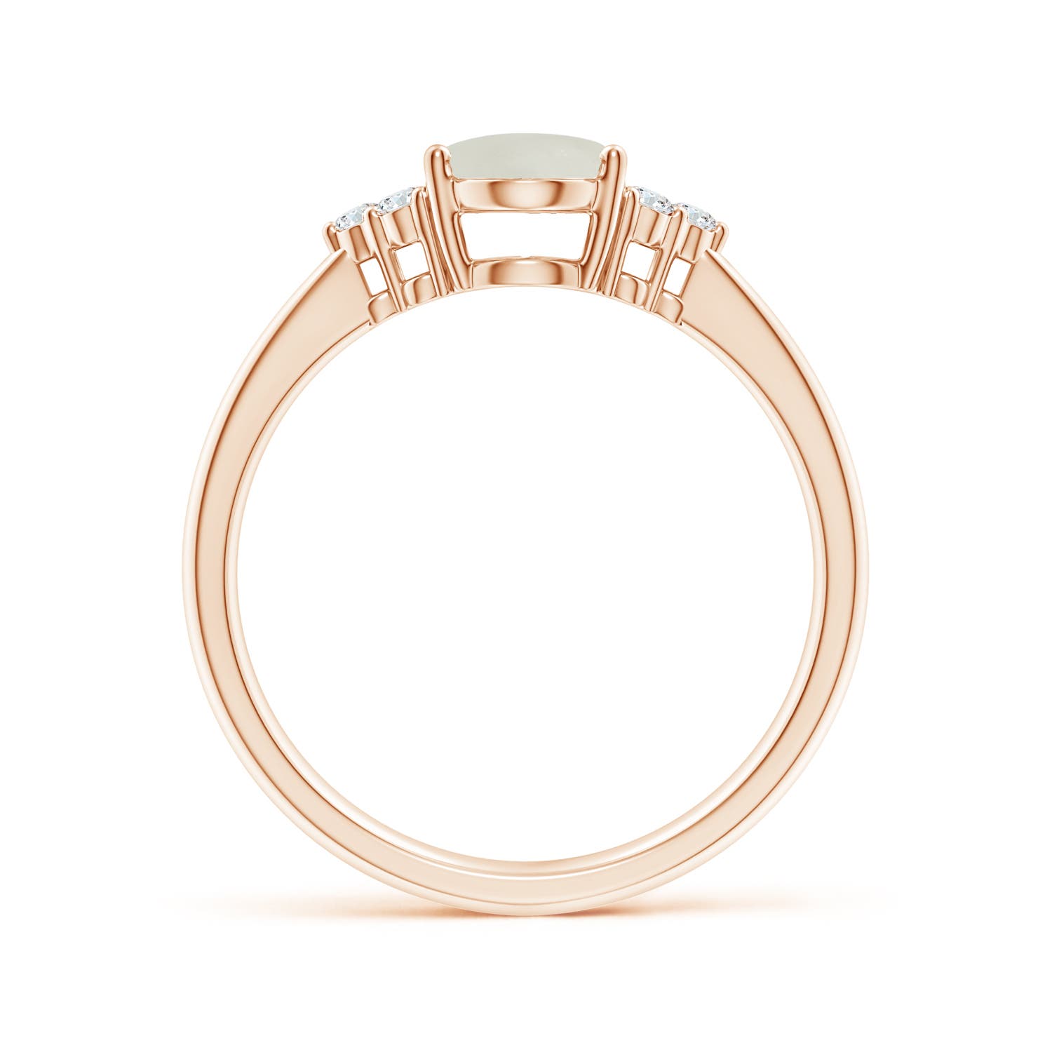 AAA - Moonstone / 1.21 CT / 14 KT Rose Gold