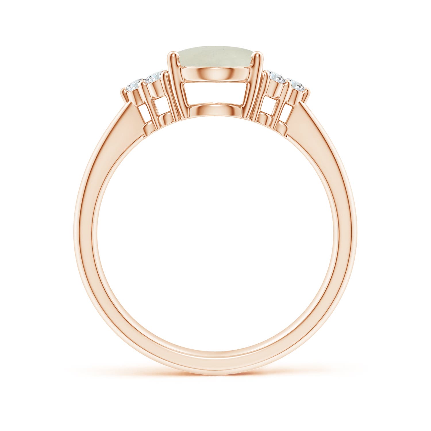 AA - Moonstone / 1.83 CT / 14 KT Rose Gold