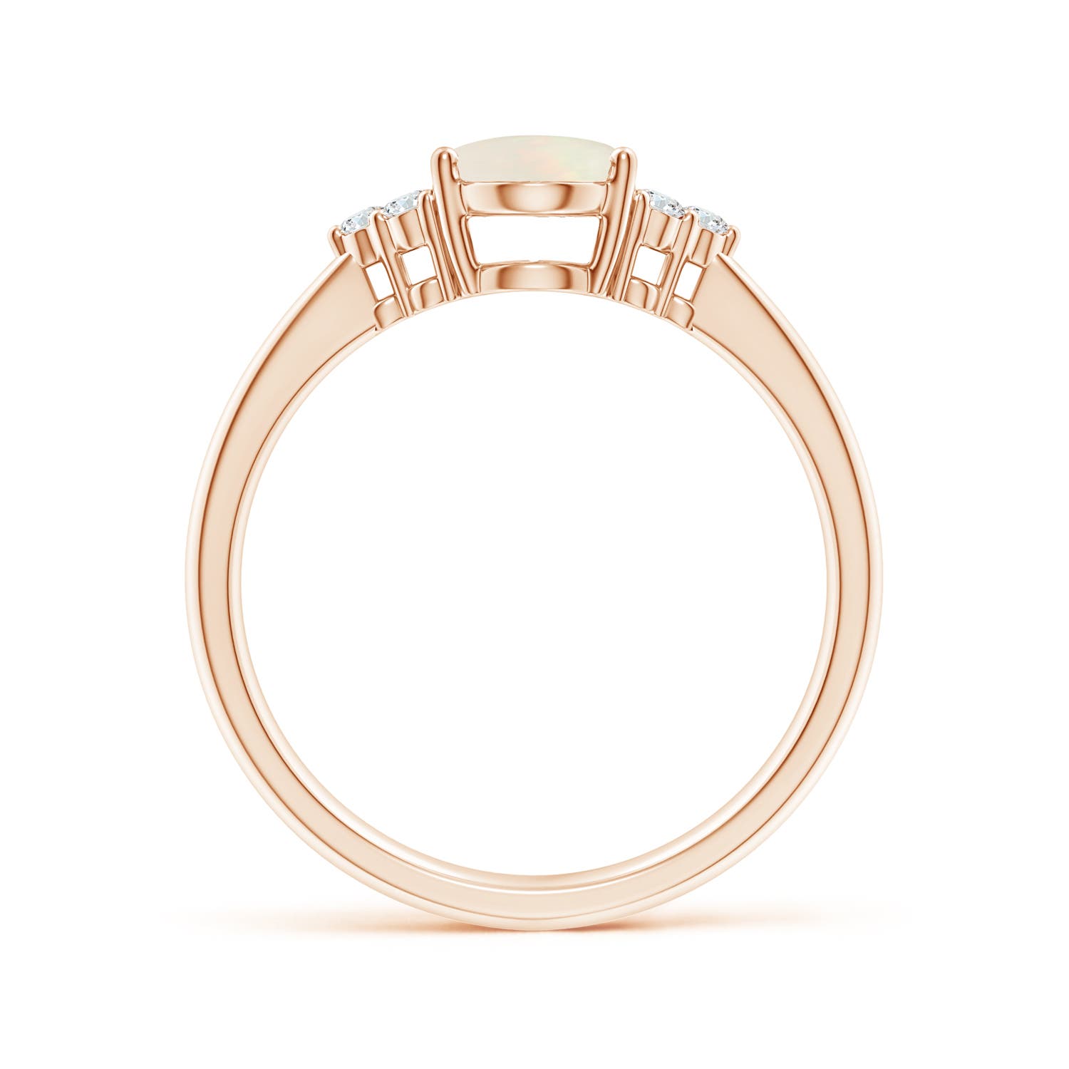 A - Opal / 0.91 CT / 14 KT Rose Gold