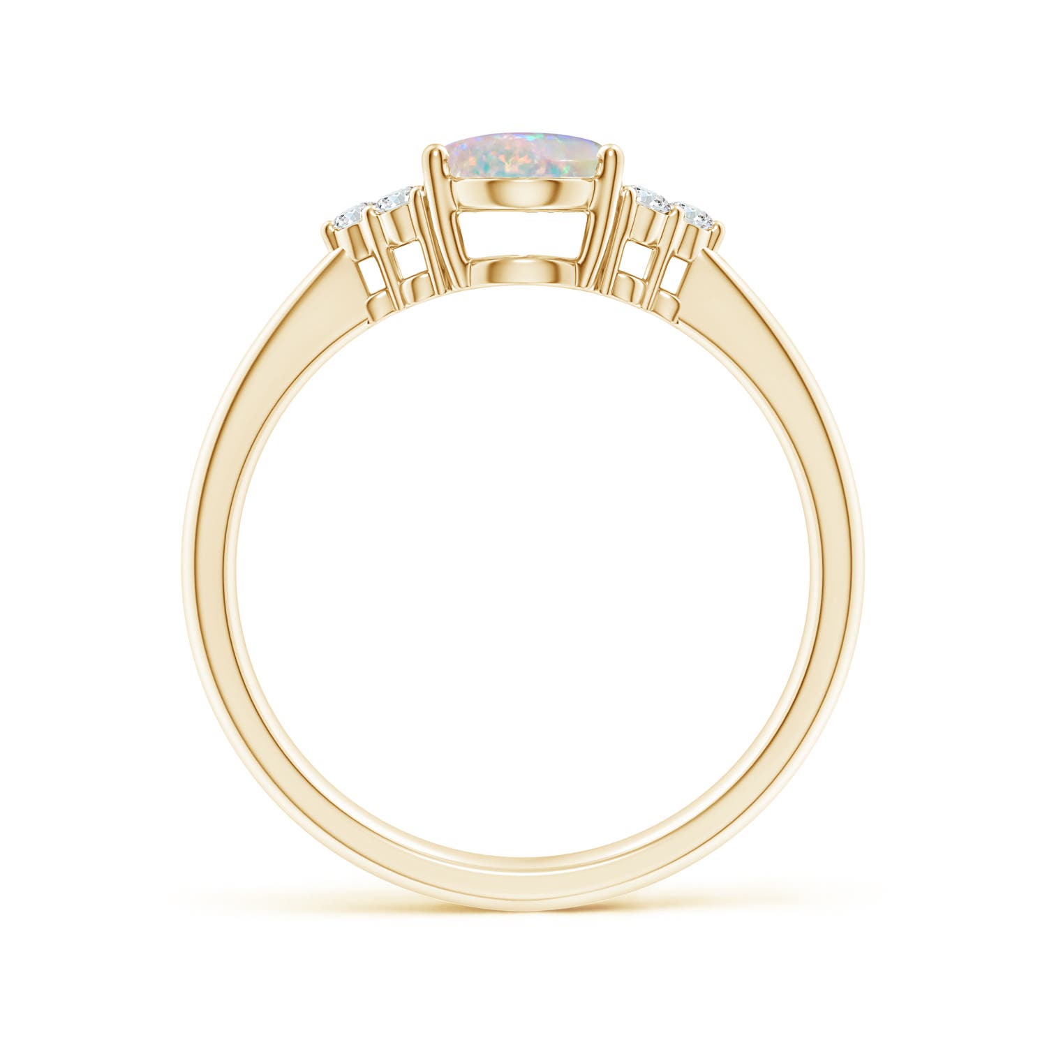 AAAA - Opal / 0.91 CT / 14 KT Yellow Gold