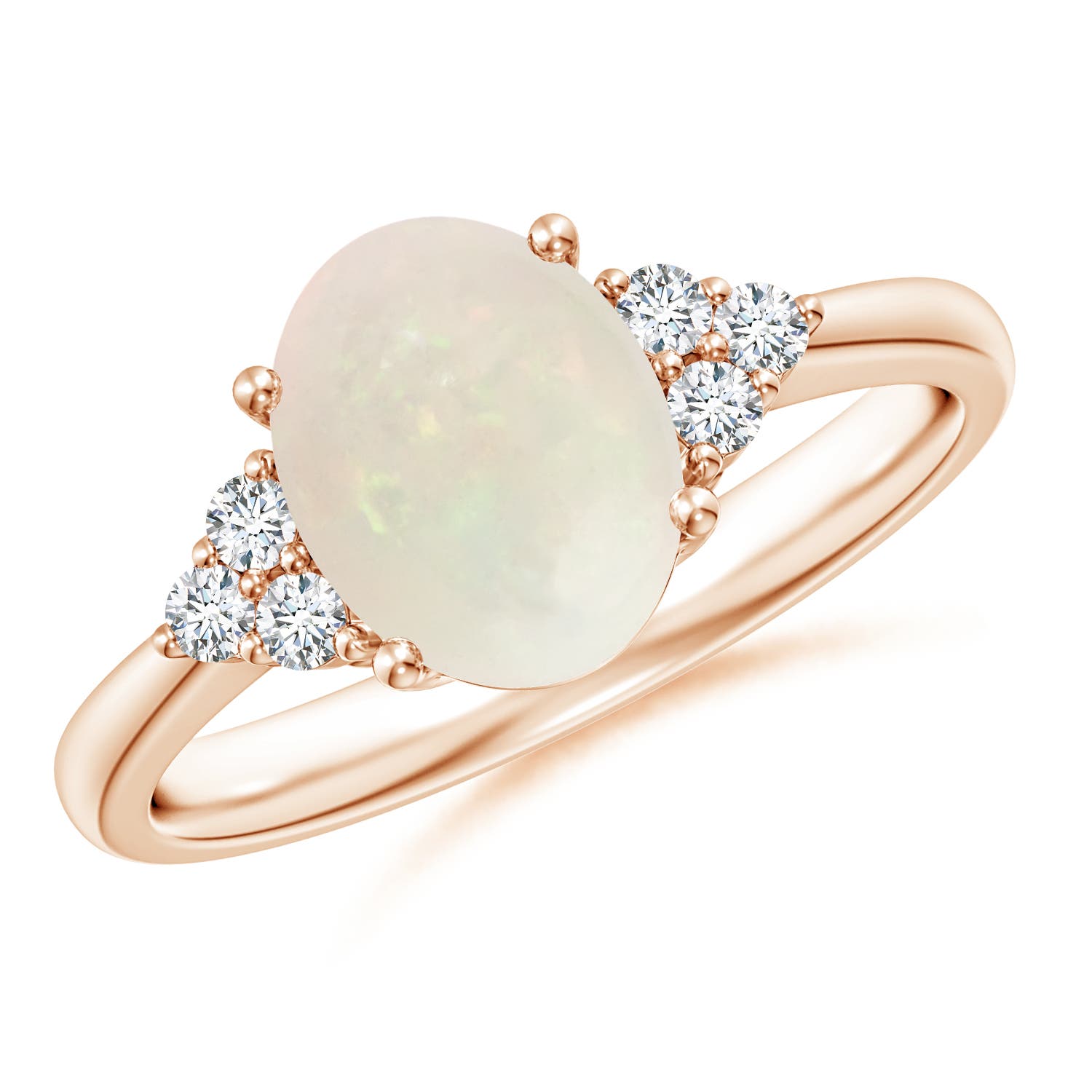 A - Opal / 1.23 CT / 14 KT Rose Gold