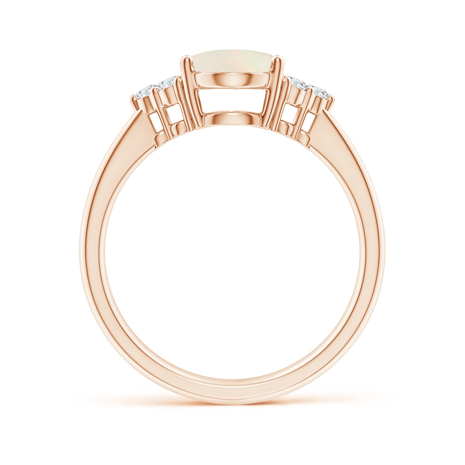 A - Opal / 1.23 CT / 14 KT Rose Gold