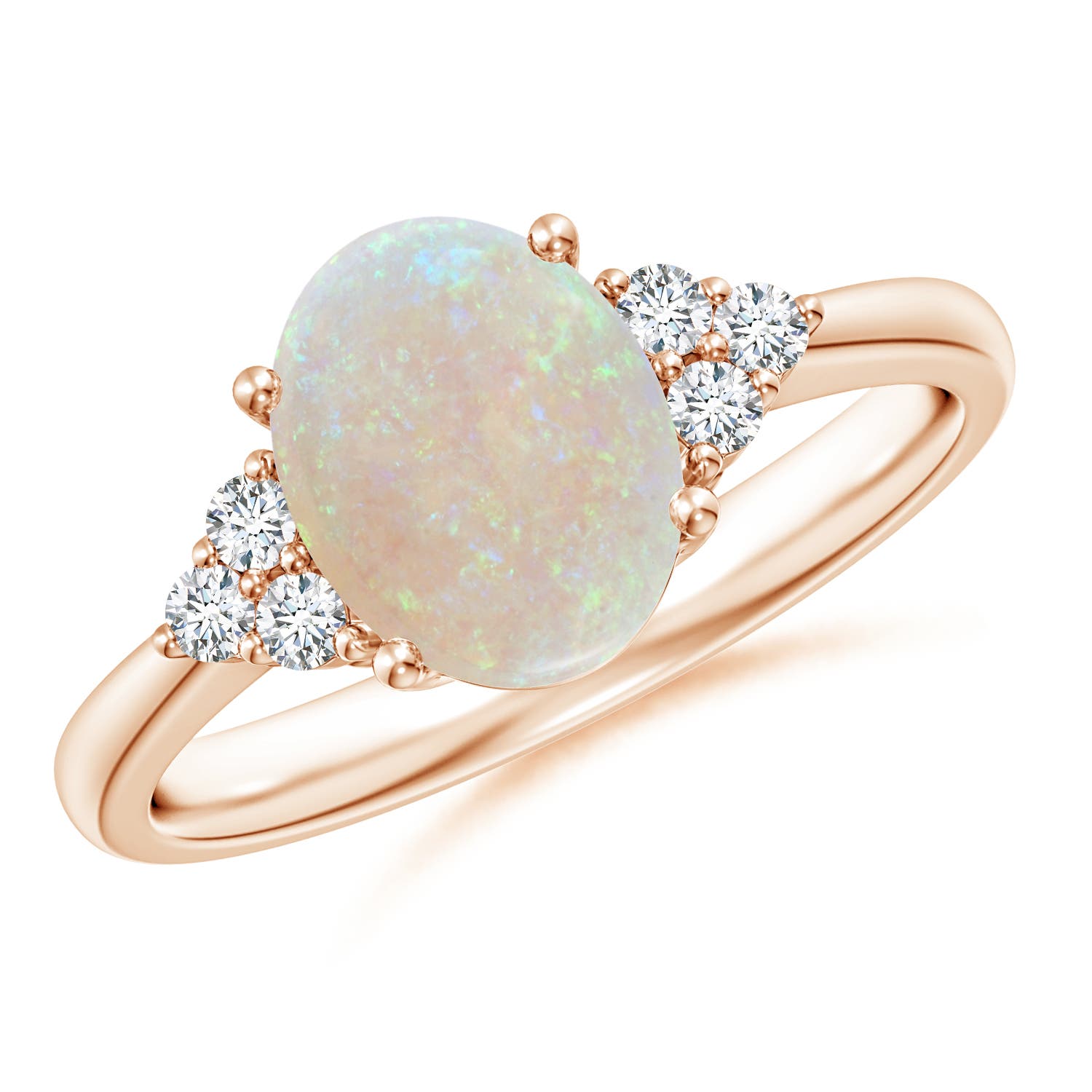 AA - Opal / 1.23 CT / 14 KT Rose Gold