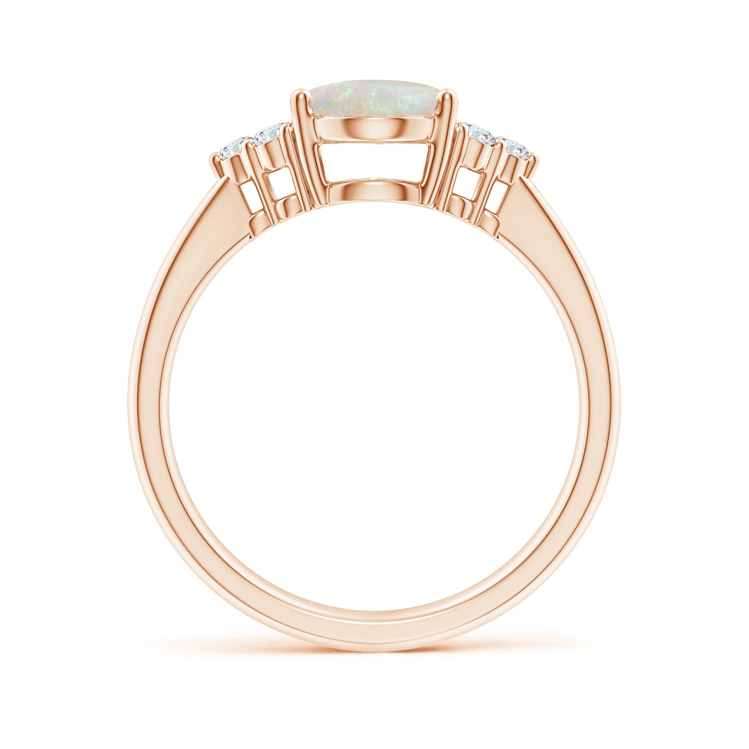 AA - Opal / 1.23 CT / 14 KT Rose Gold