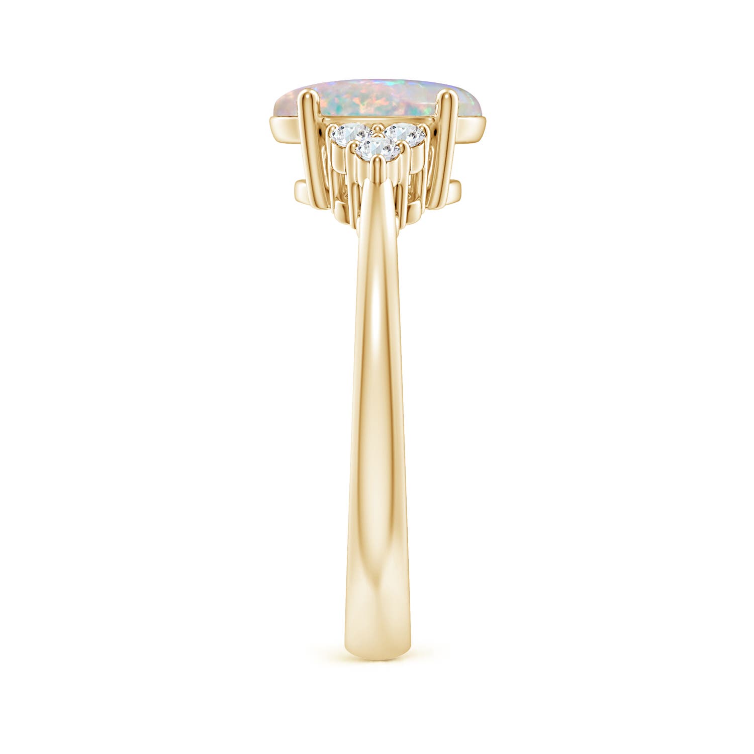 AAAA - Opal / 1.23 CT / 14 KT Yellow Gold