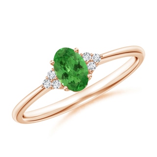 Oval AA Tsavorite