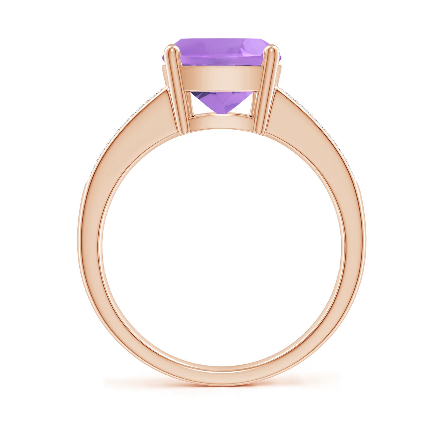 A - Amethyst / 2.87 CT / 14 KT Rose Gold