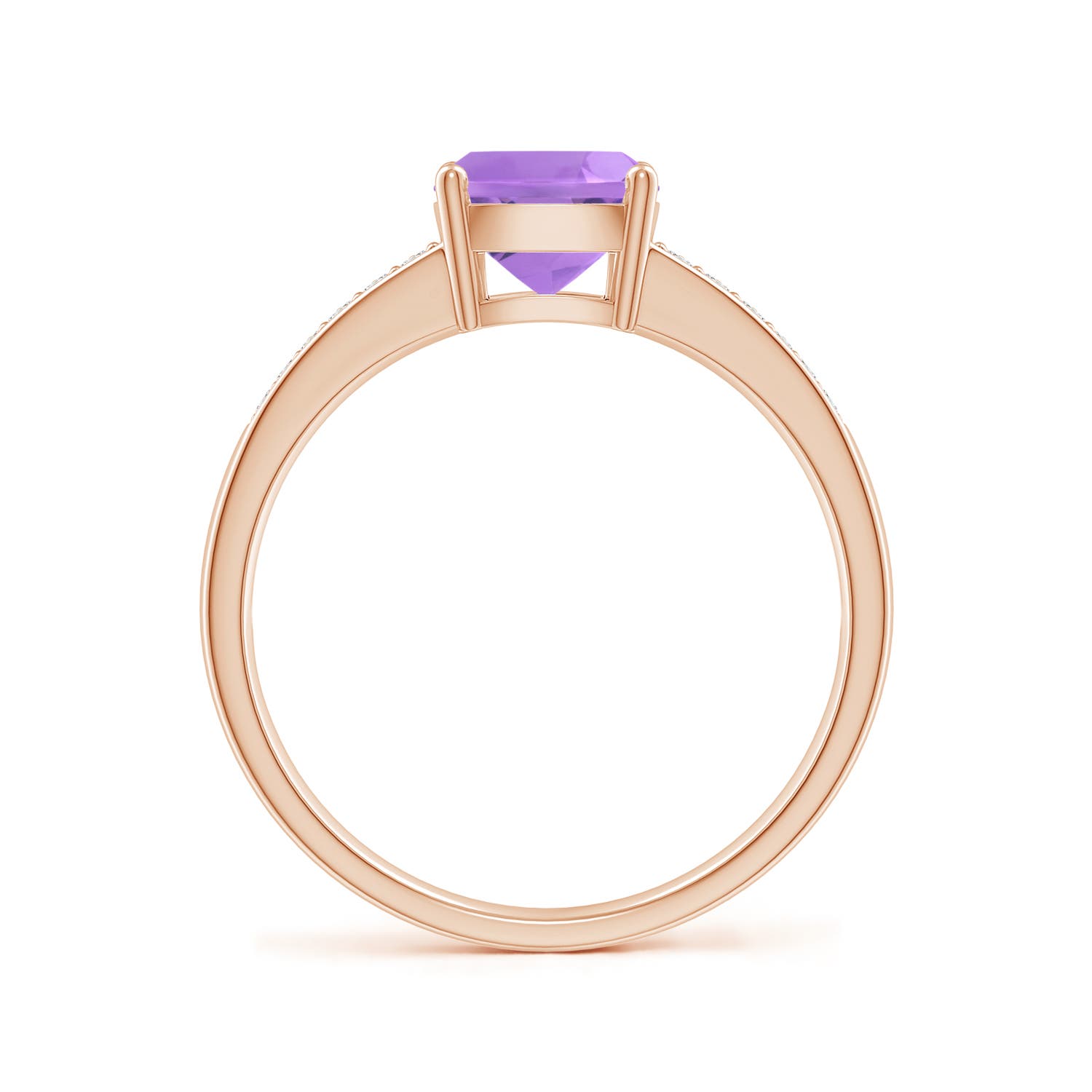 A - Amethyst / 1.37 CT / 14 KT Rose Gold