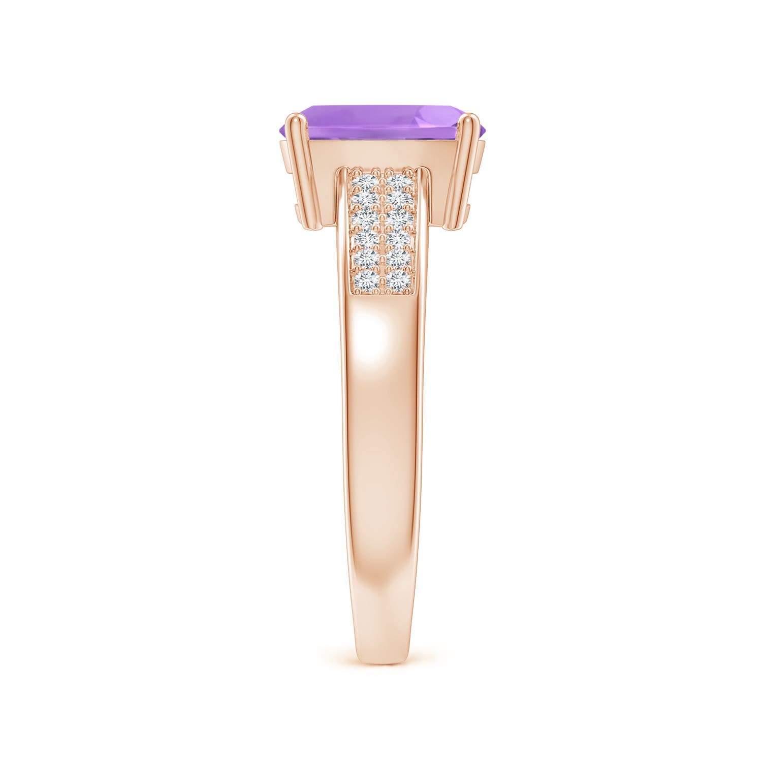 A - Amethyst / 1.37 CT / 14 KT Rose Gold