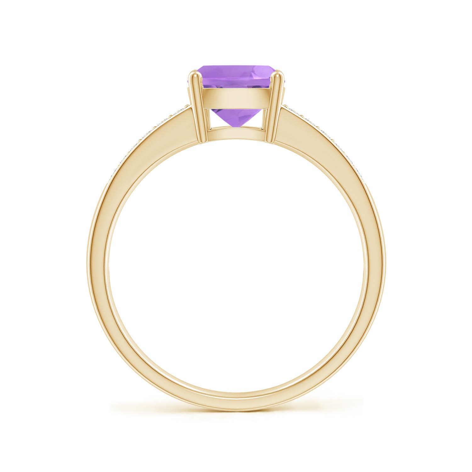 A - Amethyst / 1.37 CT / 14 KT Yellow Gold