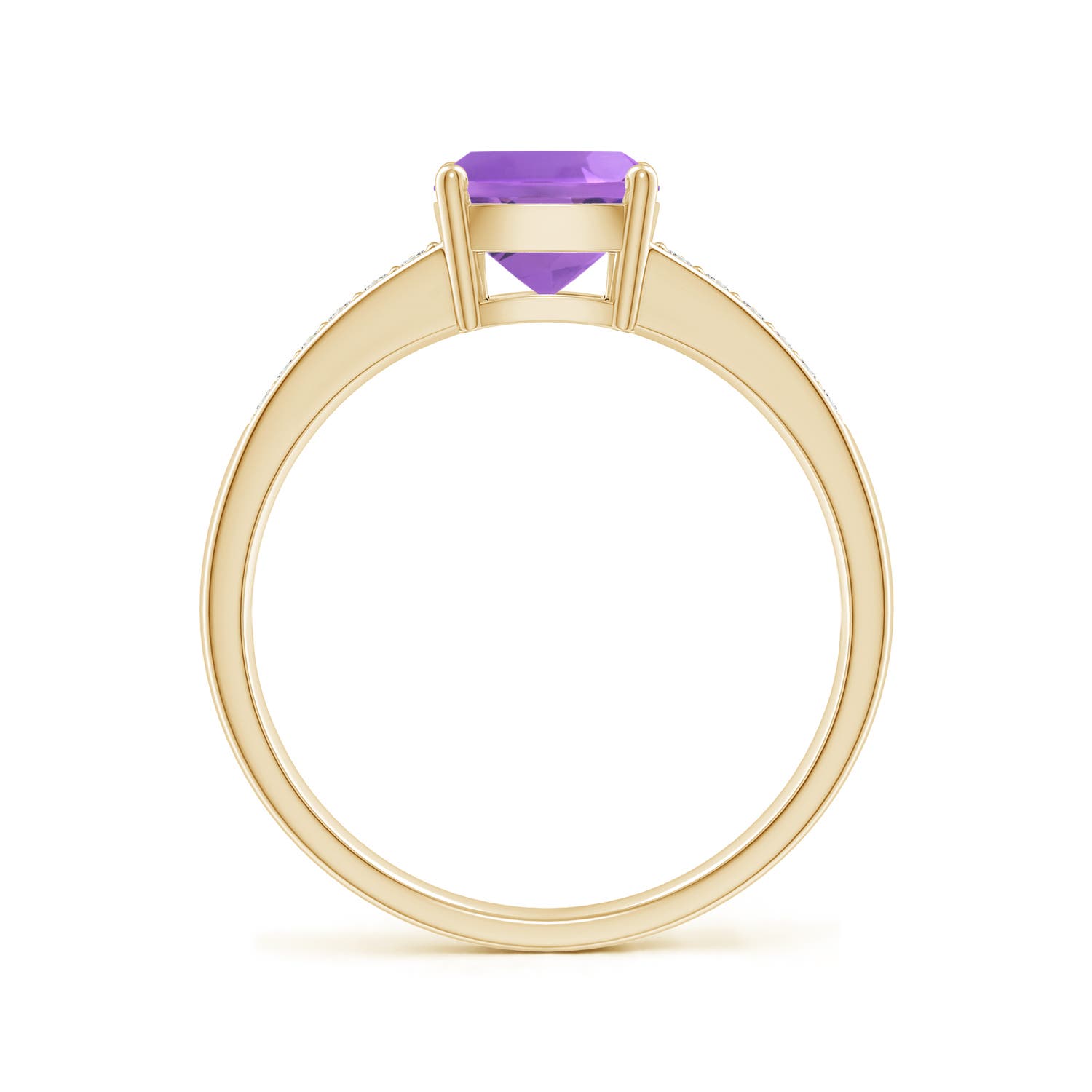 AA - Amethyst / 1.37 CT / 14 KT Yellow Gold