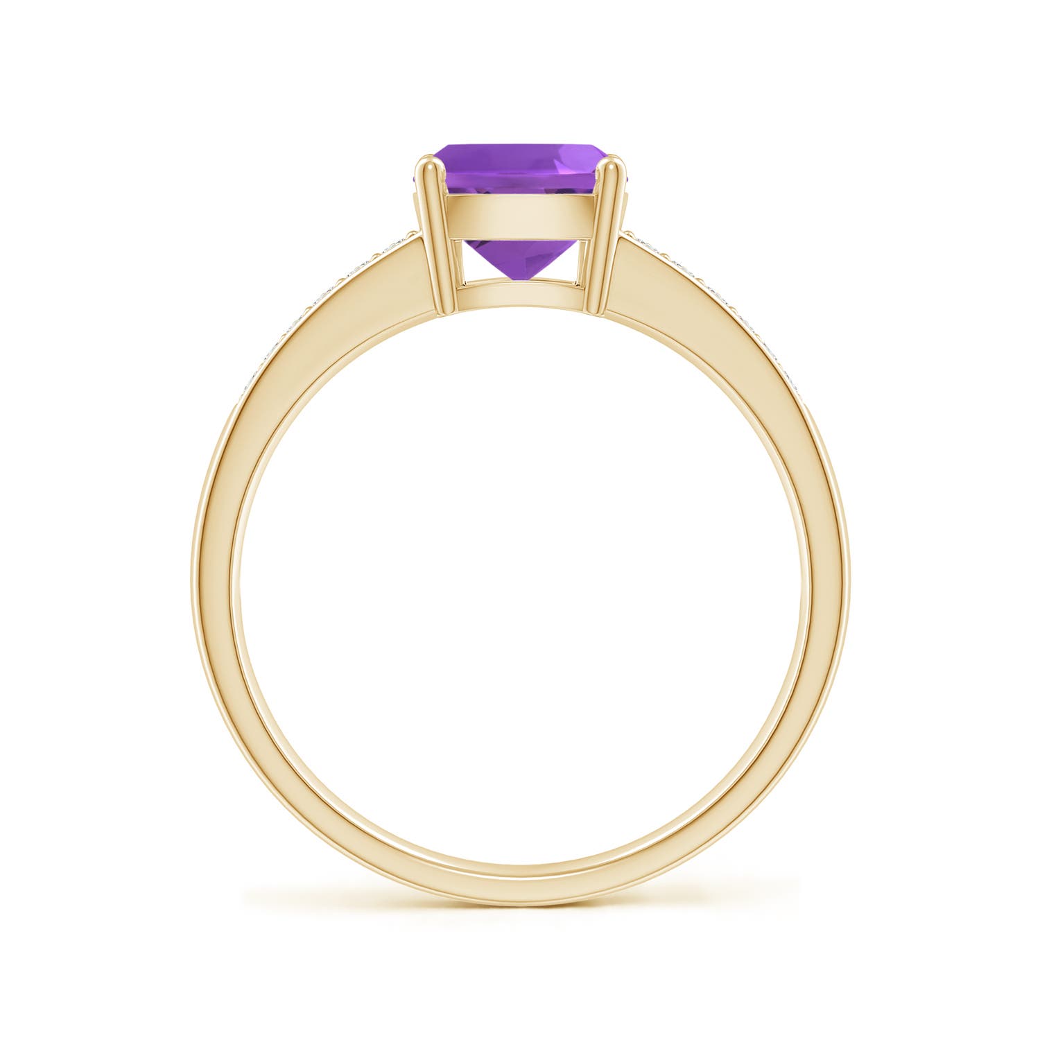 AAA - Amethyst / 1.37 CT / 14 KT Yellow Gold