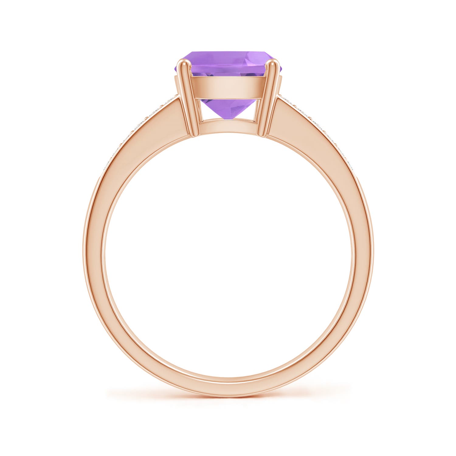 A - Amethyst / 2.17 CT / 14 KT Rose Gold