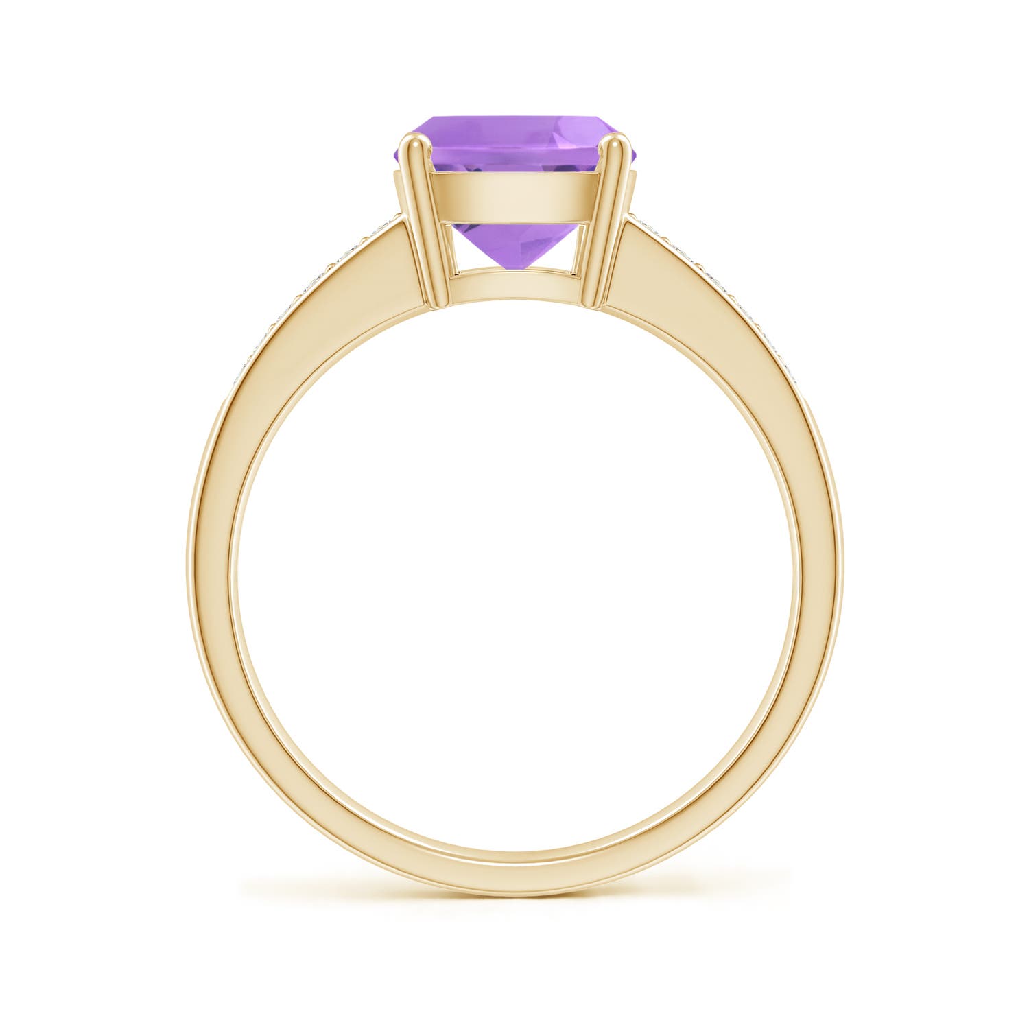 A - Amethyst / 2.17 CT / 14 KT Yellow Gold