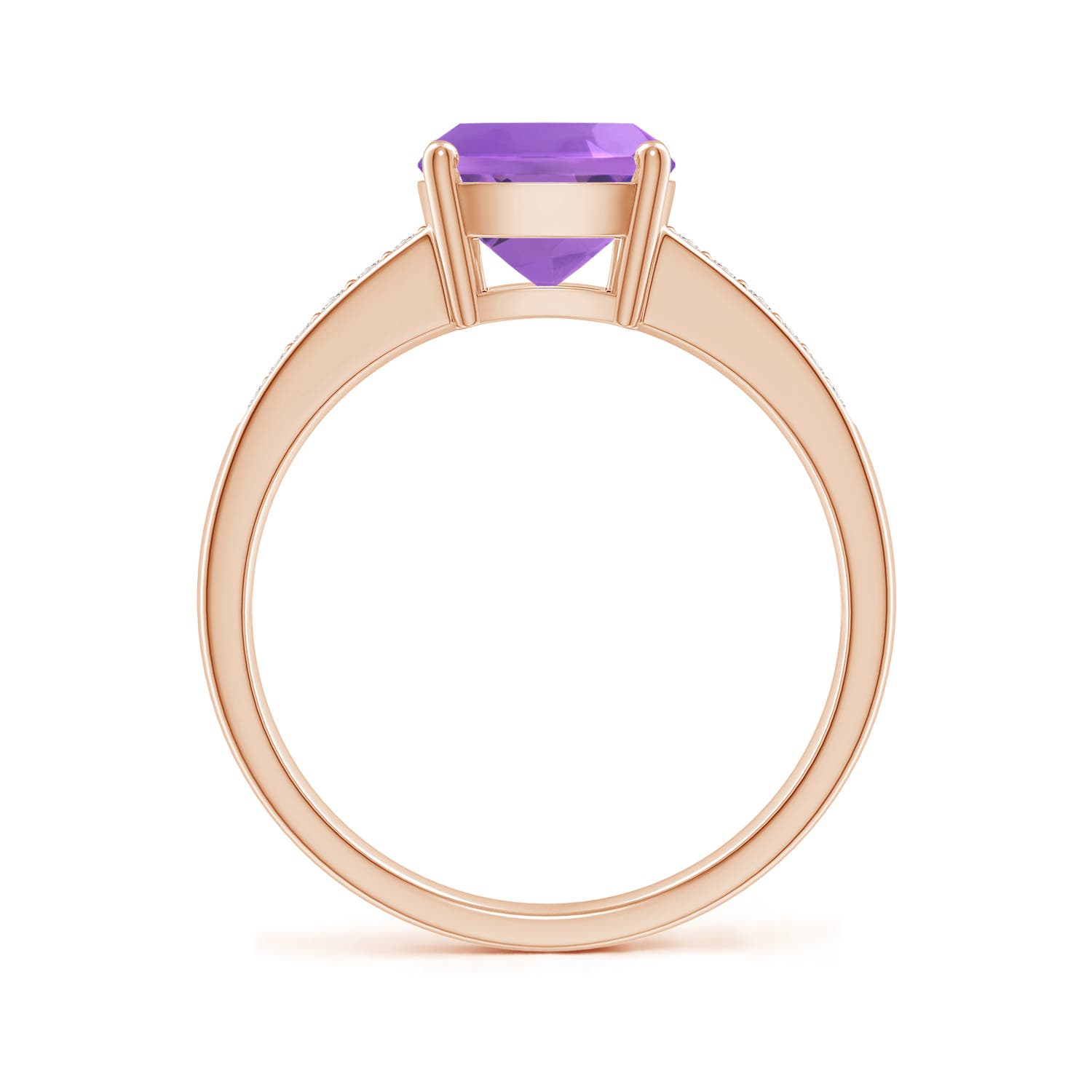 AA - Amethyst / 2.17 CT / 14 KT Rose Gold