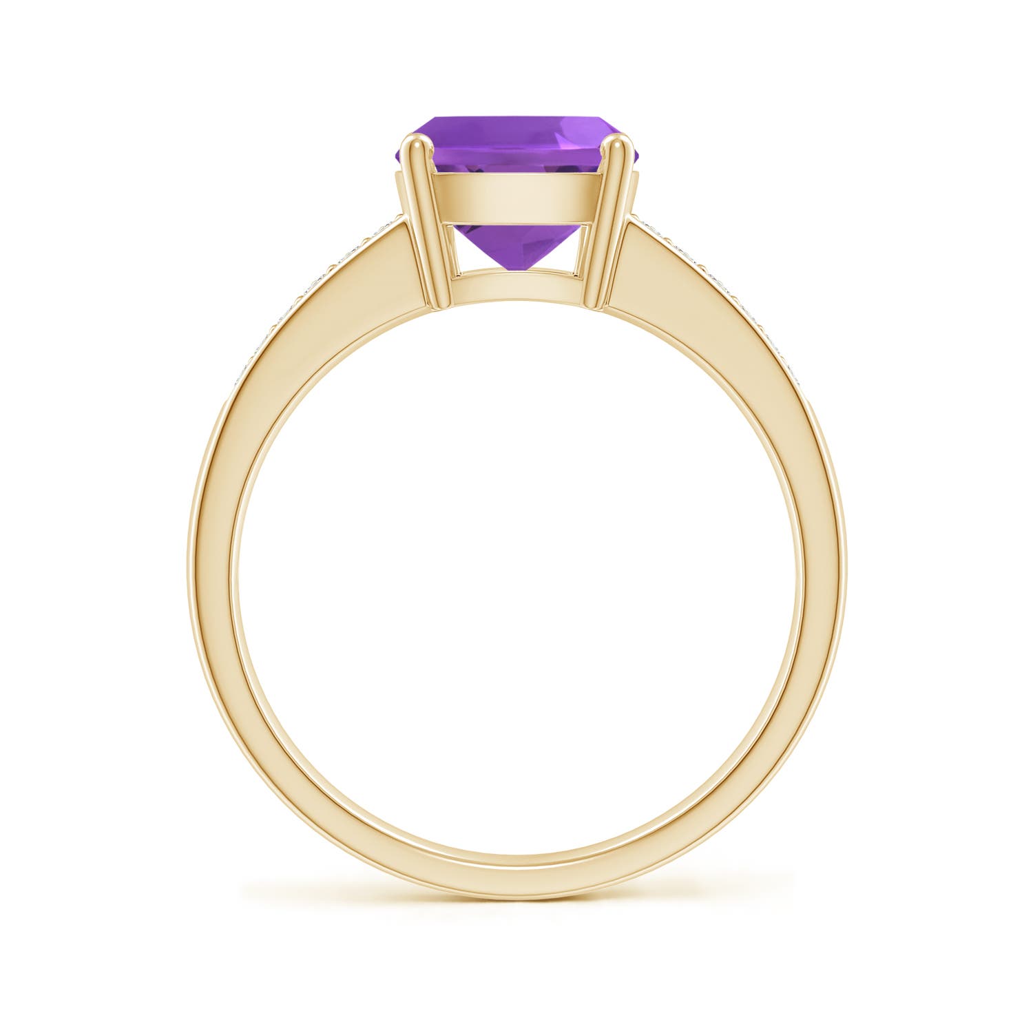 AAA - Amethyst / 2.17 CT / 14 KT Yellow Gold