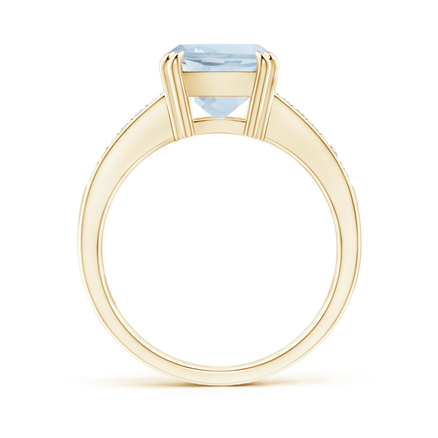 A - Aquamarine / 2.61 CT / 14 KT Yellow Gold