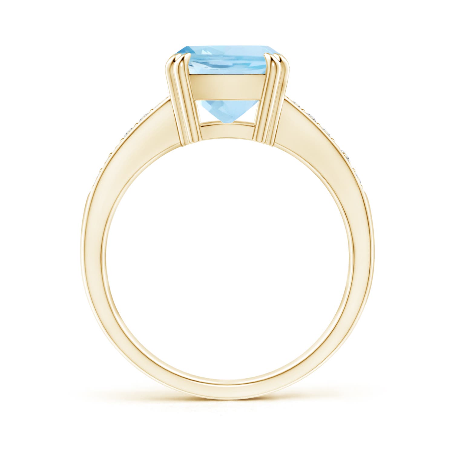 AAA - Aquamarine / 2.61 CT / 14 KT Yellow Gold