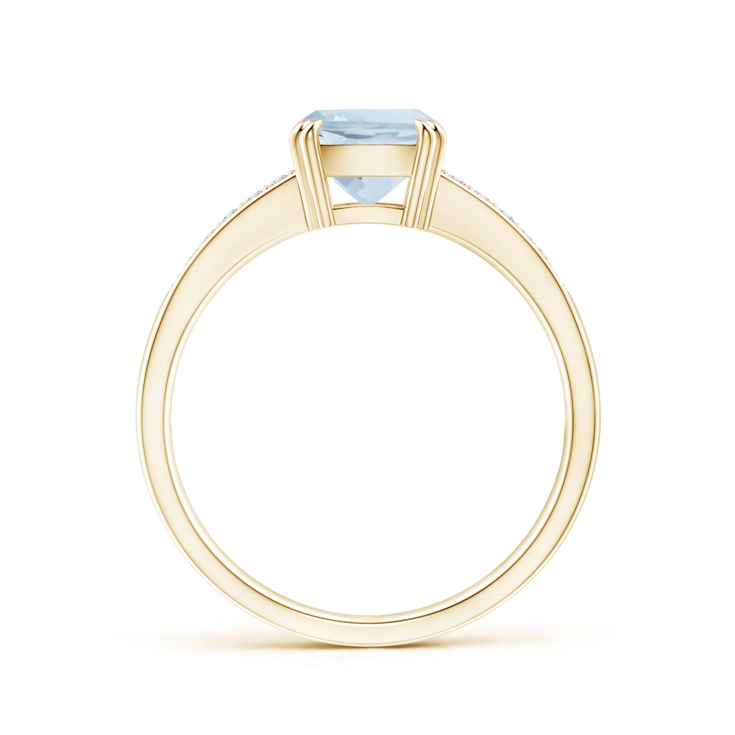 A - Aquamarine / 1.36 CT / 14 KT Yellow Gold