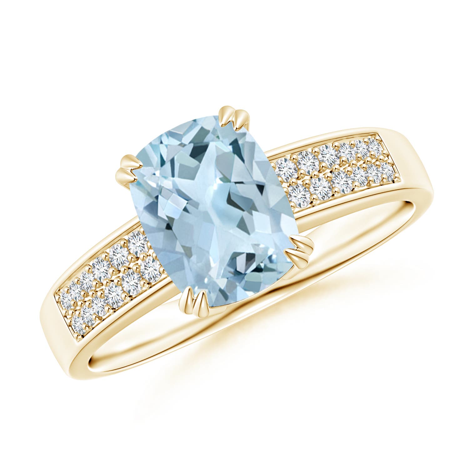 AA - Aquamarine / 1.36 CT / 14 KT Yellow Gold