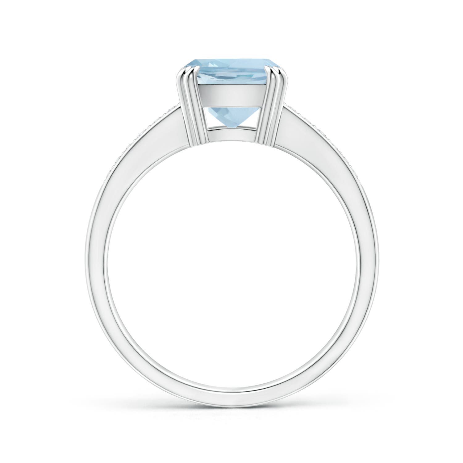 AA - Aquamarine / 2.01 CT / 14 KT White Gold