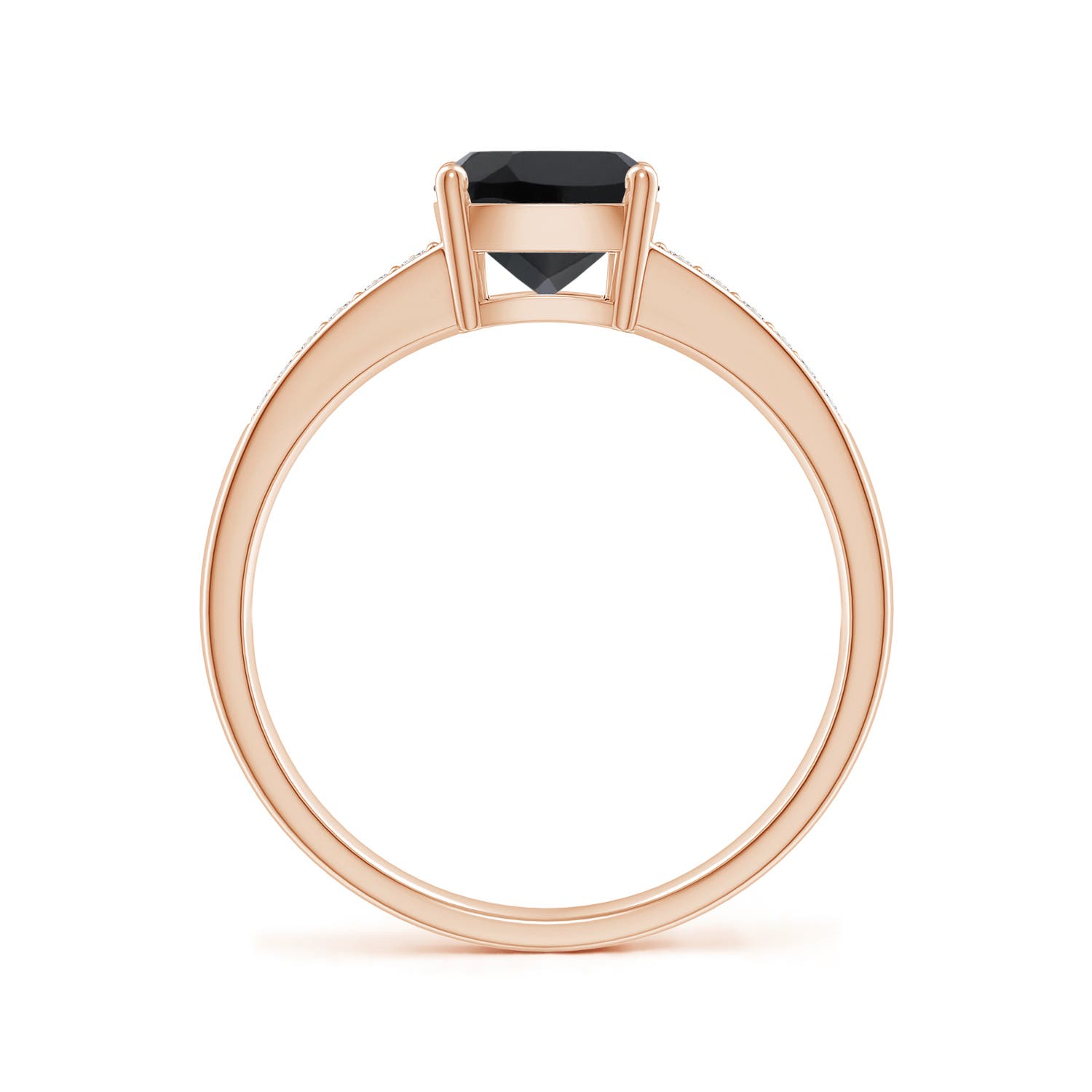 AAA - Black Onyx / 1.47 CT / 14 KT Rose Gold