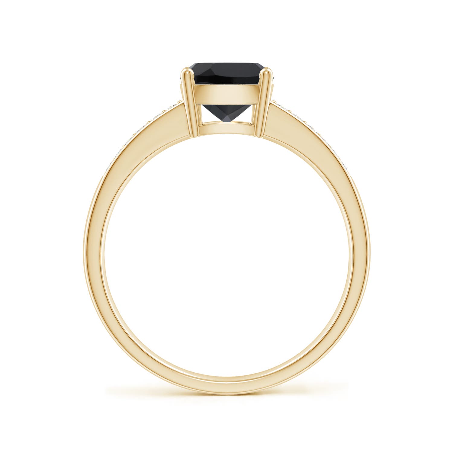 AAA - Black Onyx / 1.47 CT / 14 KT Yellow Gold