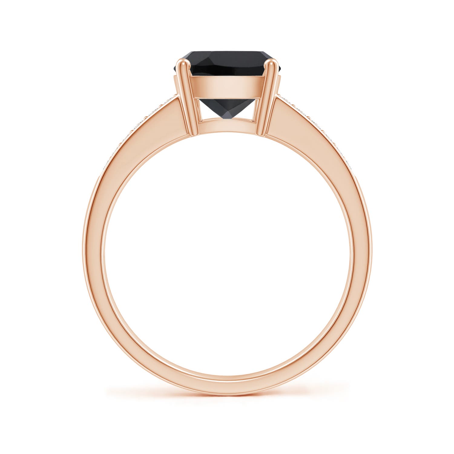 AAA - Black Onyx / 1.97 CT / 14 KT Rose Gold