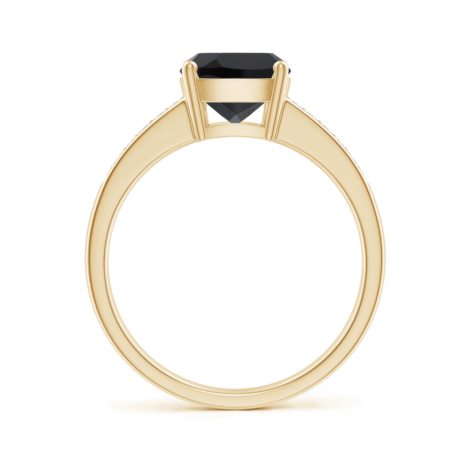 AAA - Black Onyx / 1.97 CT / 14 KT Yellow Gold