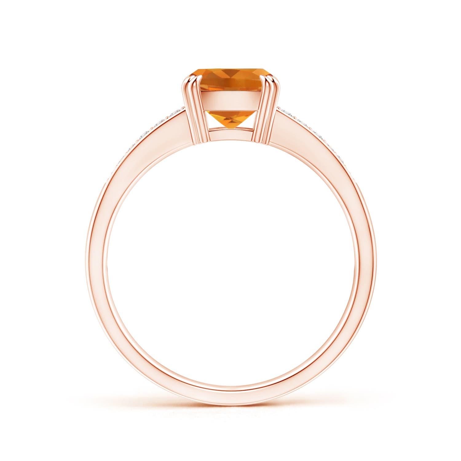 AAA - Citrine / 1.51 CT / 14 KT Rose Gold