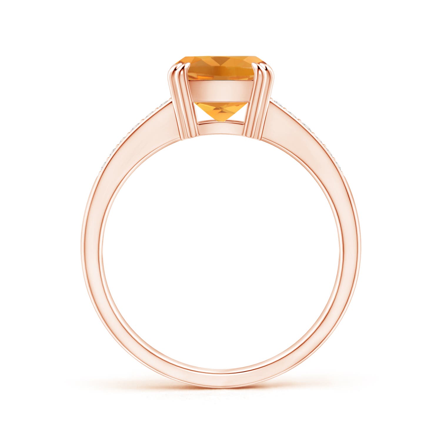 AA - Citrine / 2.11 CT / 14 KT Rose Gold