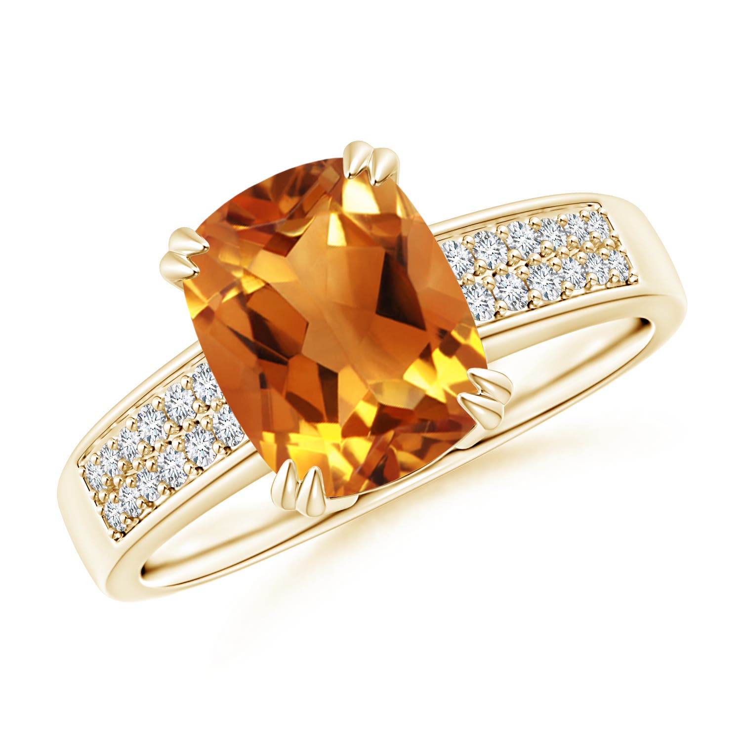 AAA - Citrine / 2.11 CT / 14 KT Yellow Gold