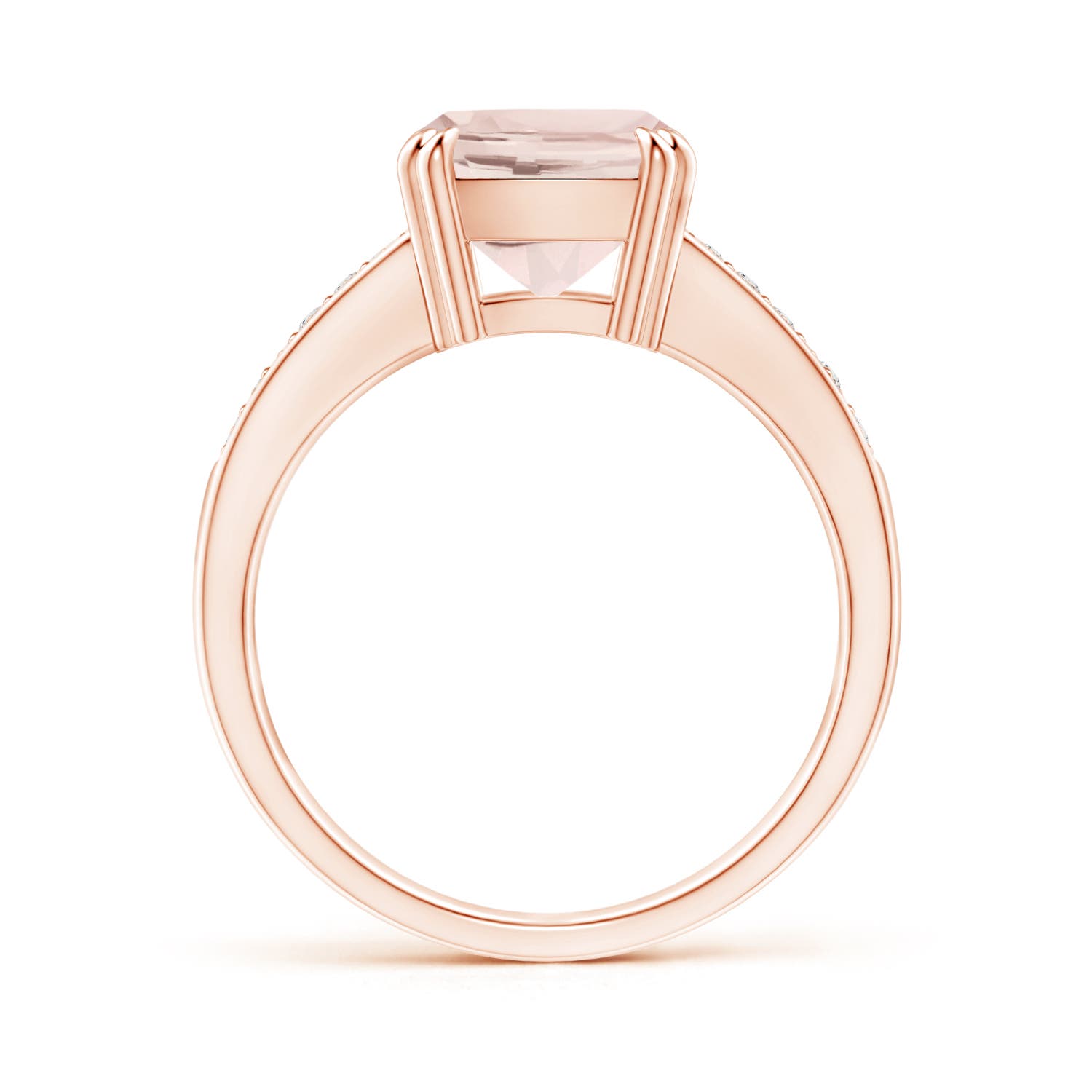 A - Morganite / 2.86 CT / 14 KT Rose Gold