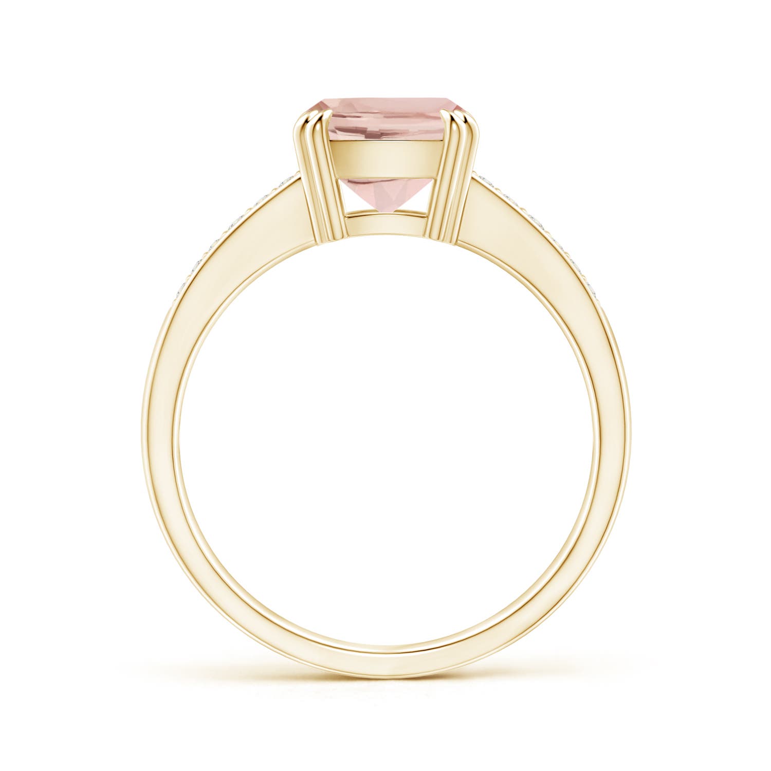 AA - Morganite / 1.96 CT / 14 KT Yellow Gold