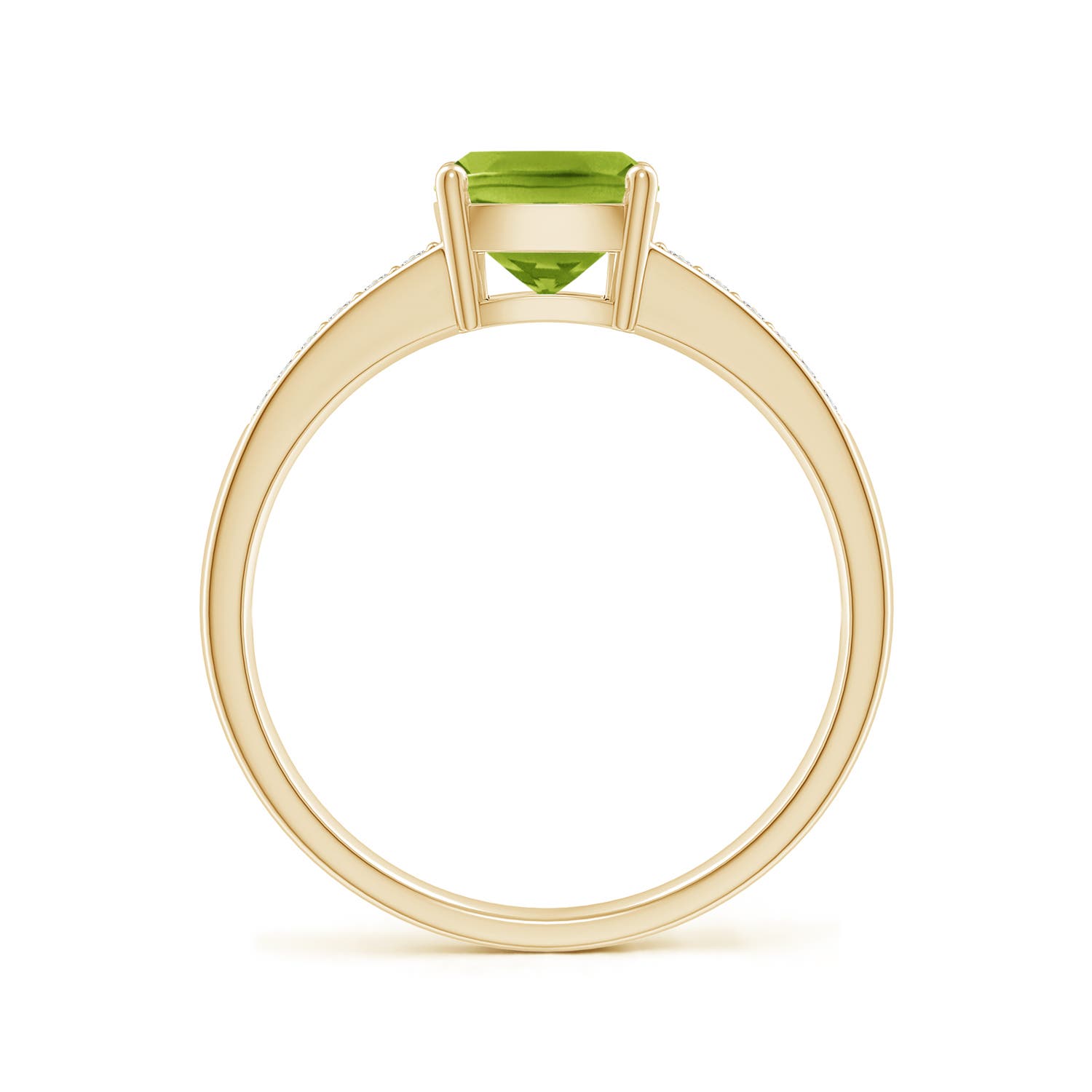 AAA - Peridot / 1.62 CT / 14 KT Yellow Gold