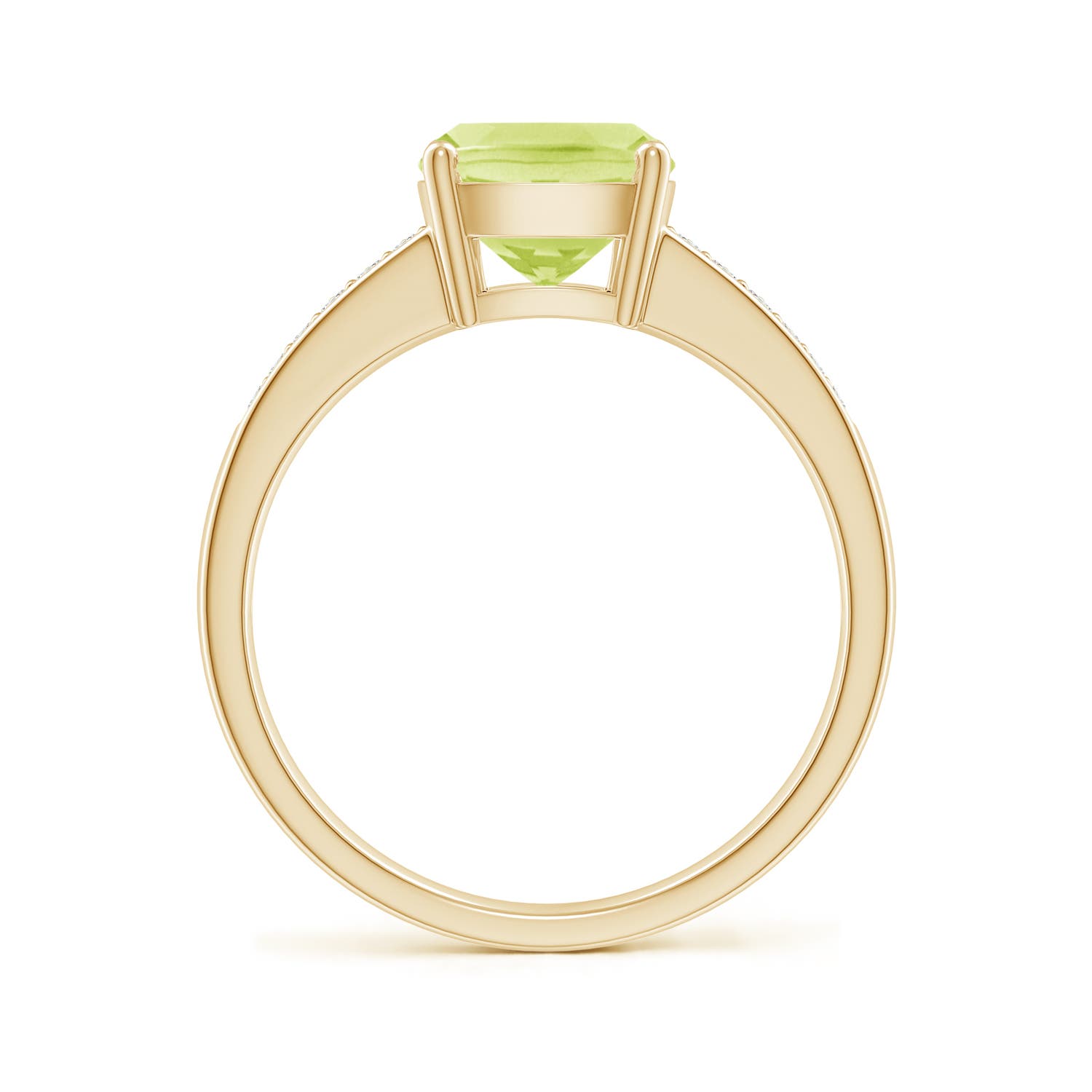 A - Peridot / 2.27 CT / 14 KT Yellow Gold