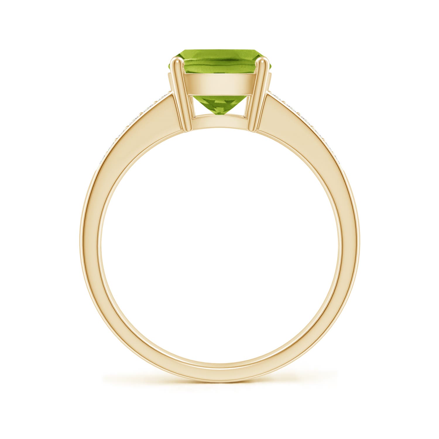 AAA - Peridot / 2.27 CT / 14 KT Yellow Gold