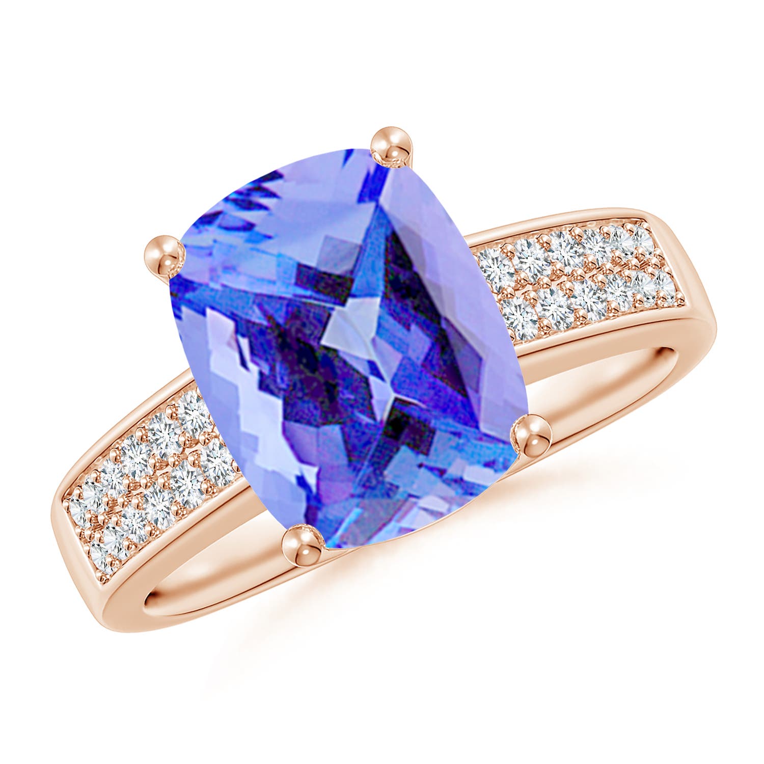 AA - Tanzanite / 2.77 CT / 14 KT Rose Gold