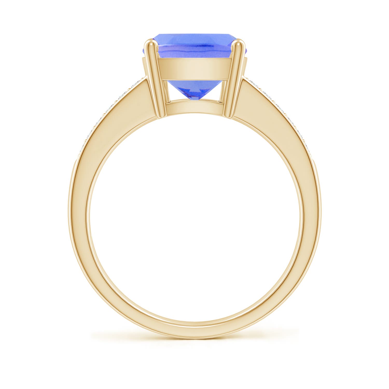 AA - Tanzanite / 2.77 CT / 14 KT Yellow Gold