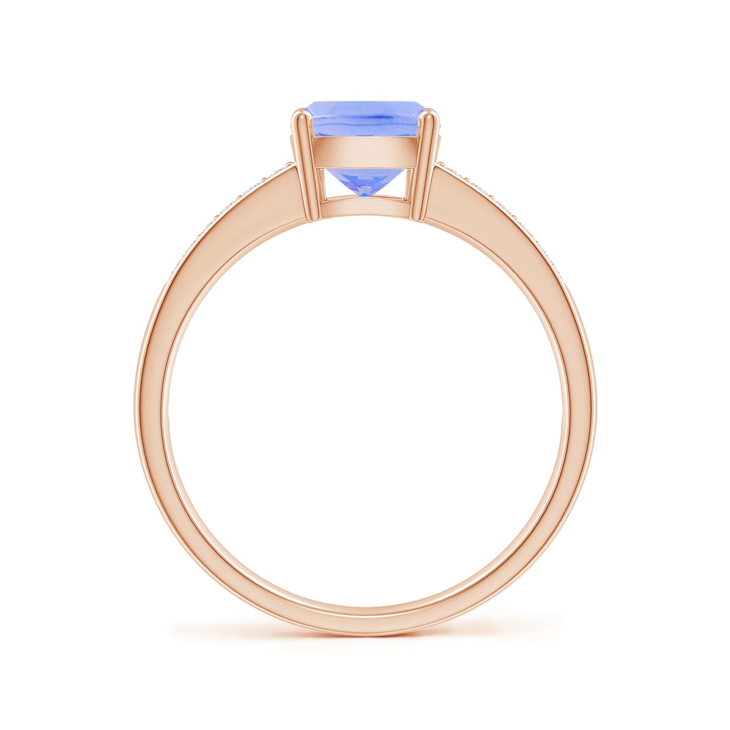 A - Tanzanite / 1.77 CT / 14 KT Rose Gold