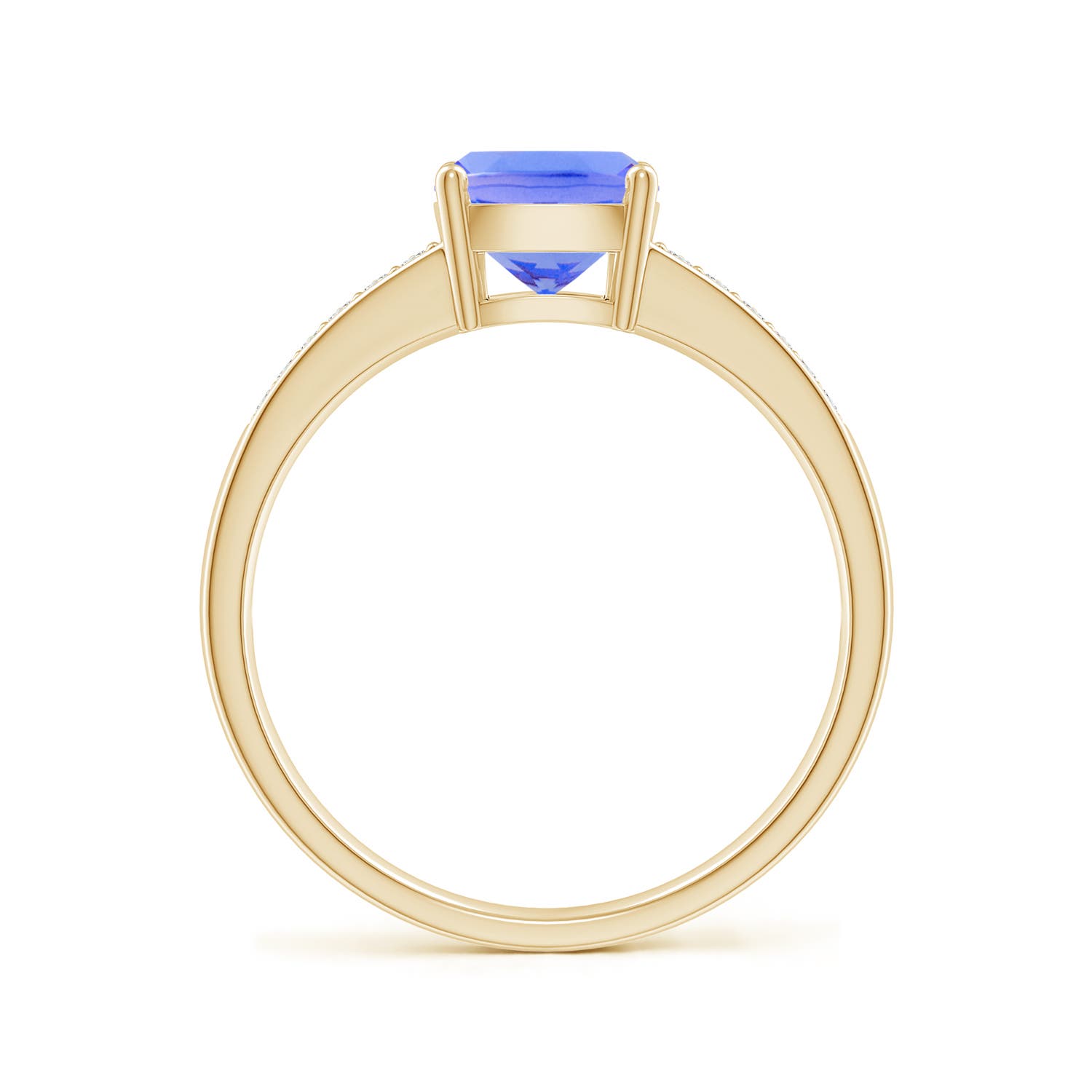 AA - Tanzanite / 1.77 CT / 14 KT Yellow Gold