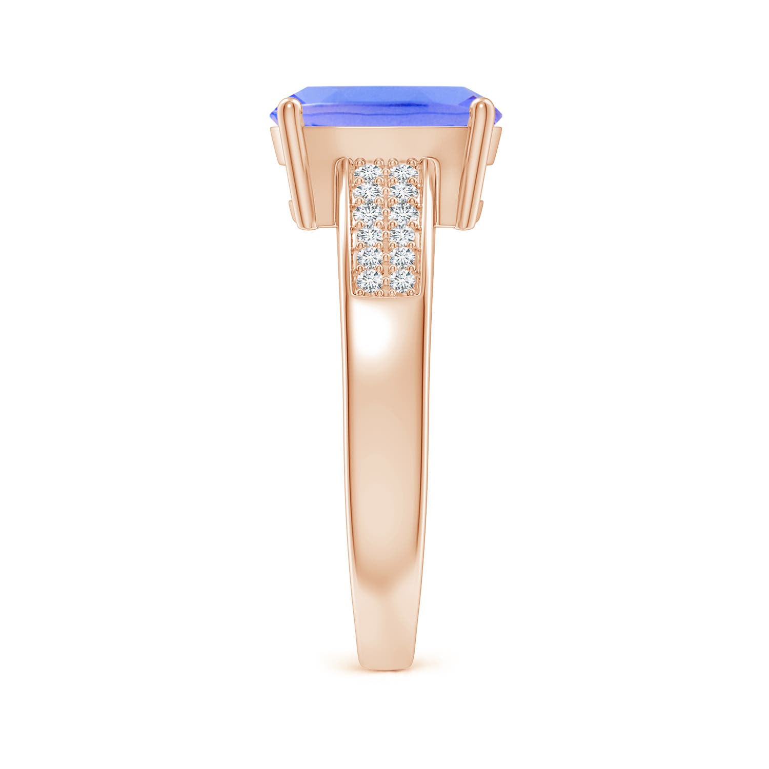 AA - Tanzanite / 2.62 CT / 14 KT Rose Gold